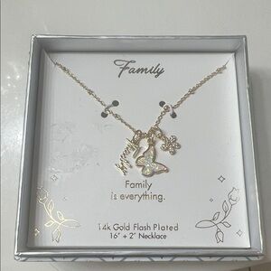 Gold Butterfly Necklace